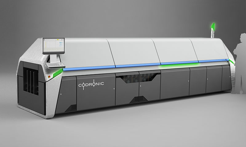 Maschinendesign Konzept für eine Reflow Lötanlage